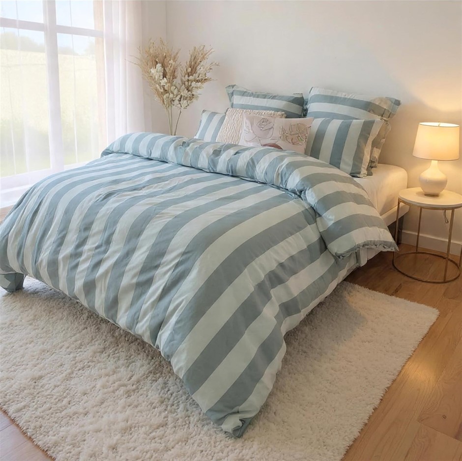 Amsons Quilt Cover Set - 1200TC Brushed Microfiber Duvet Cover Sets - Ultra
