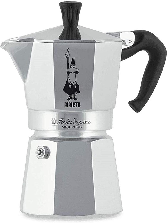 BIALETTI Moka Aluminum Express Coffee Maker, 4 Cup. NB: not in original pac