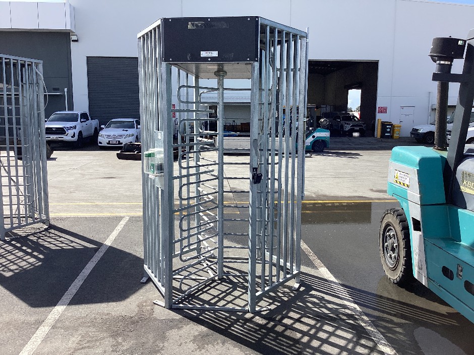 <p>Ozgate Full Height Security Turnstile</p>