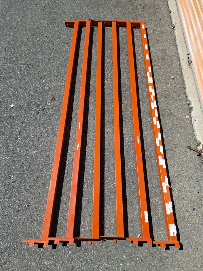 Pallet Racking Shelf System 2 Uprights & 6 Beams