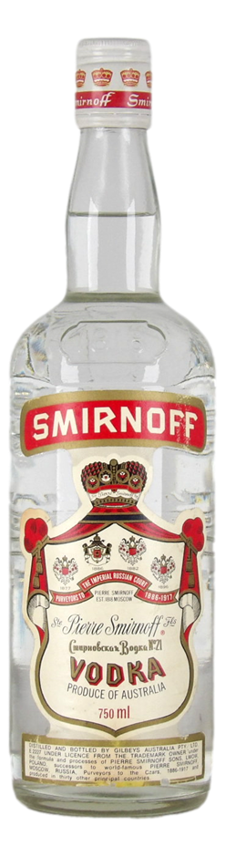 Pierre Smirnoff Vodka Red Label (1x 750mL)