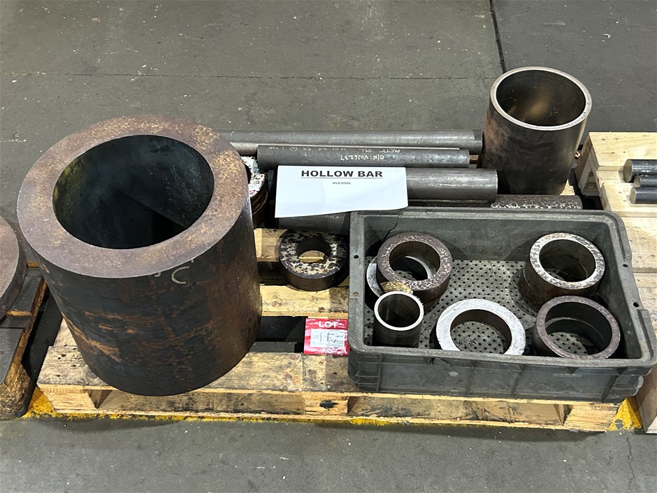 Pallet of Hollow Bar - Mild Steel