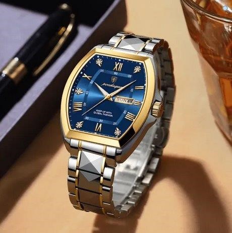 High Quality Simulated Diamond Men's Poedagar Watch-include box original