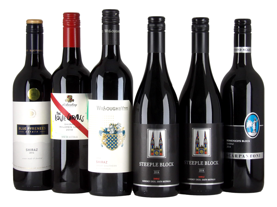 Mixed Shiraz Wine Pack (6x 750mL)