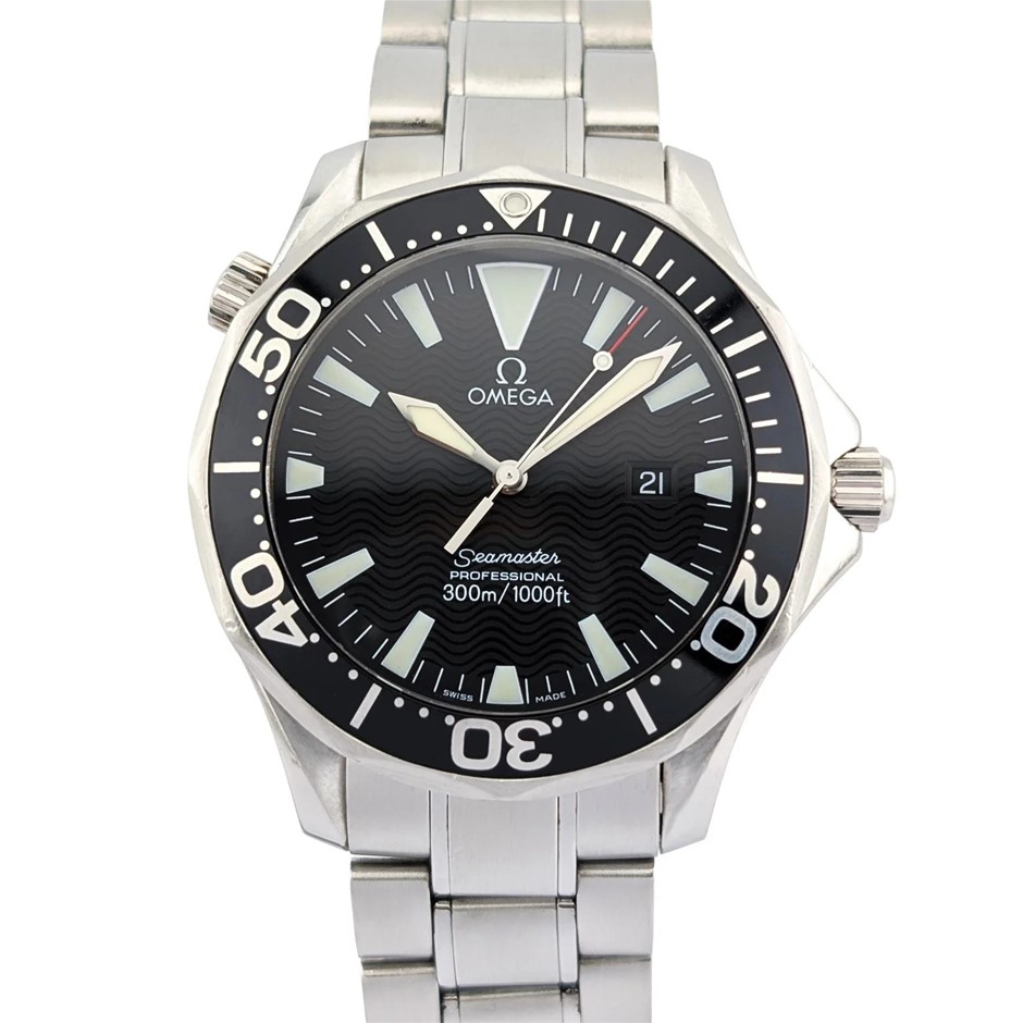 OMEGA SEAMASTER DIVER 300M PETER BLAKE 41MM STAINLESS STEEL 2264.50 WXO&COA