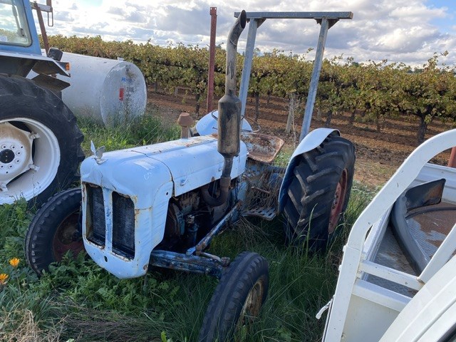 <p>Fordson Blue Tractor</p>