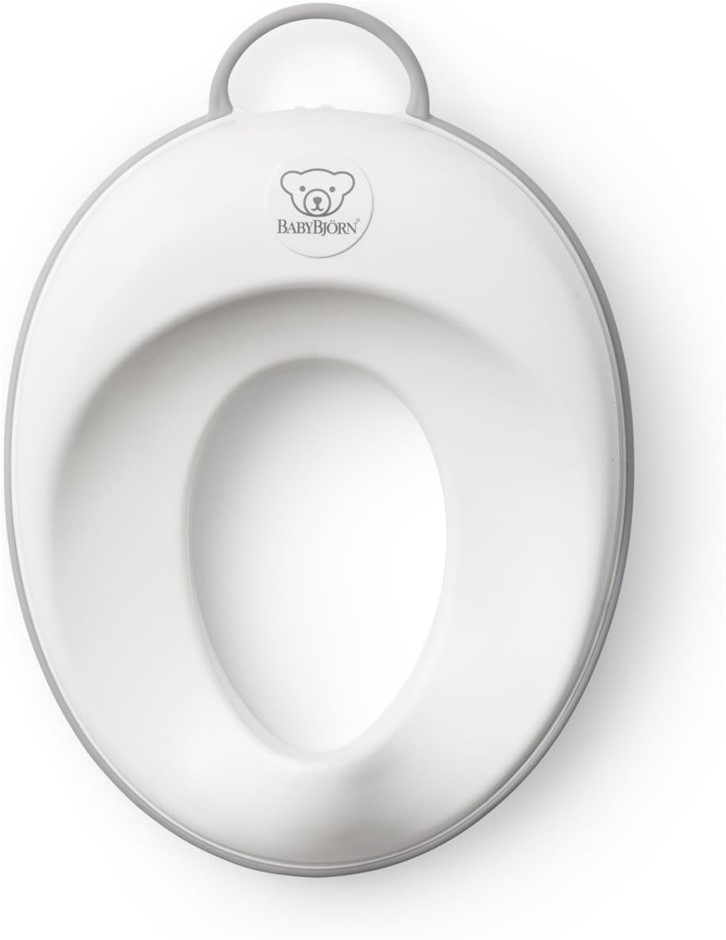 BABYBJORN Toilet Trainer, White/Gray, 1 Count (Pack of 1). NB: Slightly dam