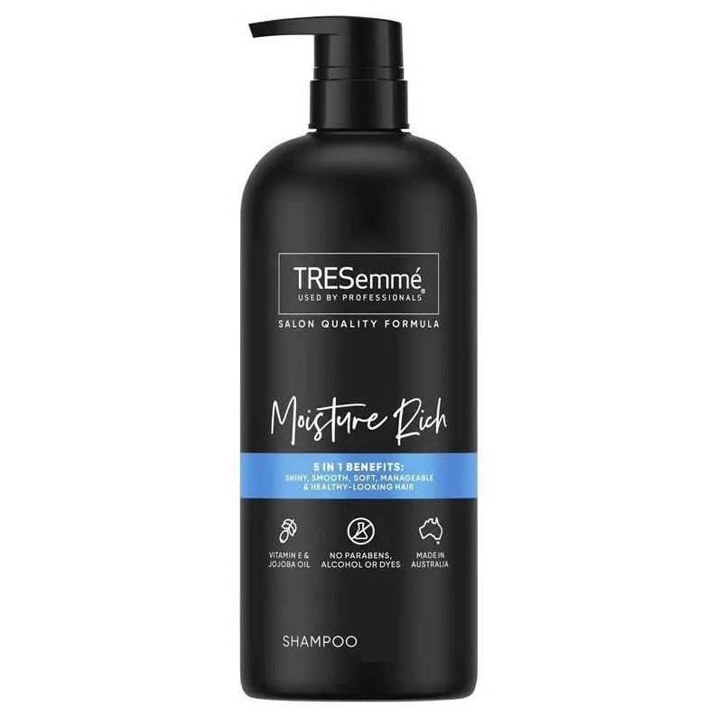 2 x TRESEMME Moisture Rich Shampoo, 1.2L.