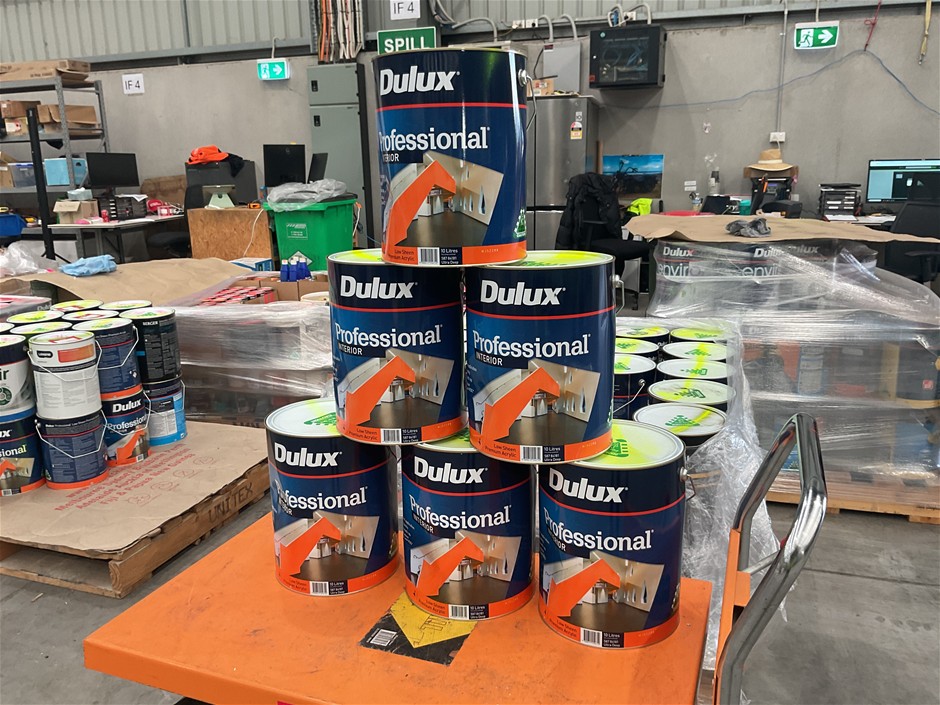 6 x Assorted 10Lt Tins of Paint