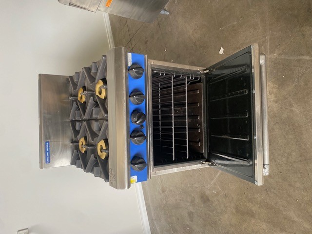 Blue Seal Evolution Series G504D - 600mm Gas Range Static Oven
