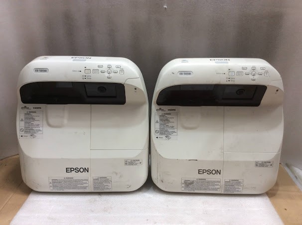 Epson EB-595Wi&EB-585Wi LCD Projector (Lot of 2)