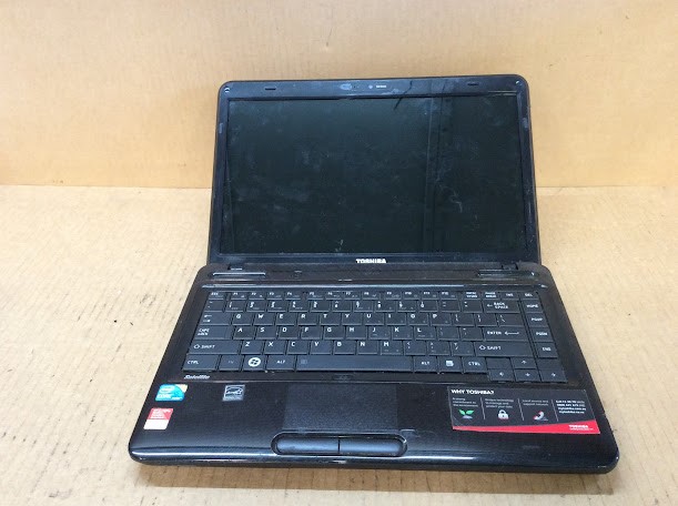 TOSHIBA SATELLITE L640 Laptop I5-480M 4GBRAM/160GB Black