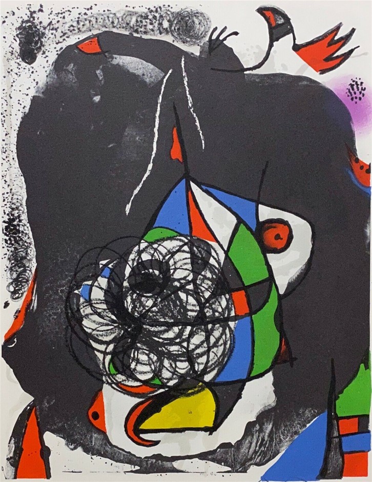 JOAN MIRO (1893-1983) End of Illusion II