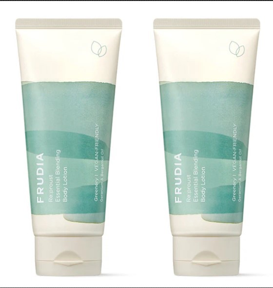 2X FRUDIA LOTIONRe:proust Essential Blending Body Lotion Greenery, 200ml