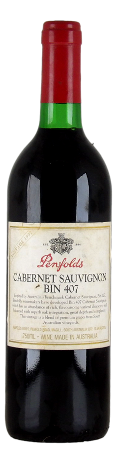 Penfolds Bin 407 1997 (1x 750mL)
