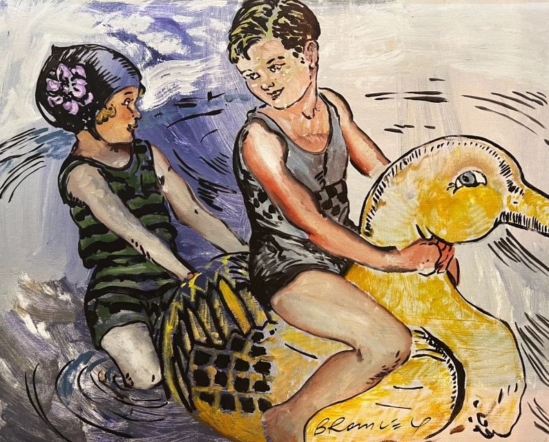 DAVID BROMLEY (1960 - ) - Seaside Fun