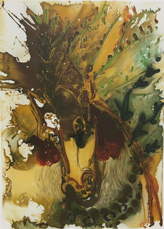 SALVADOR DALI (1904 - 1989) - Bucephale
