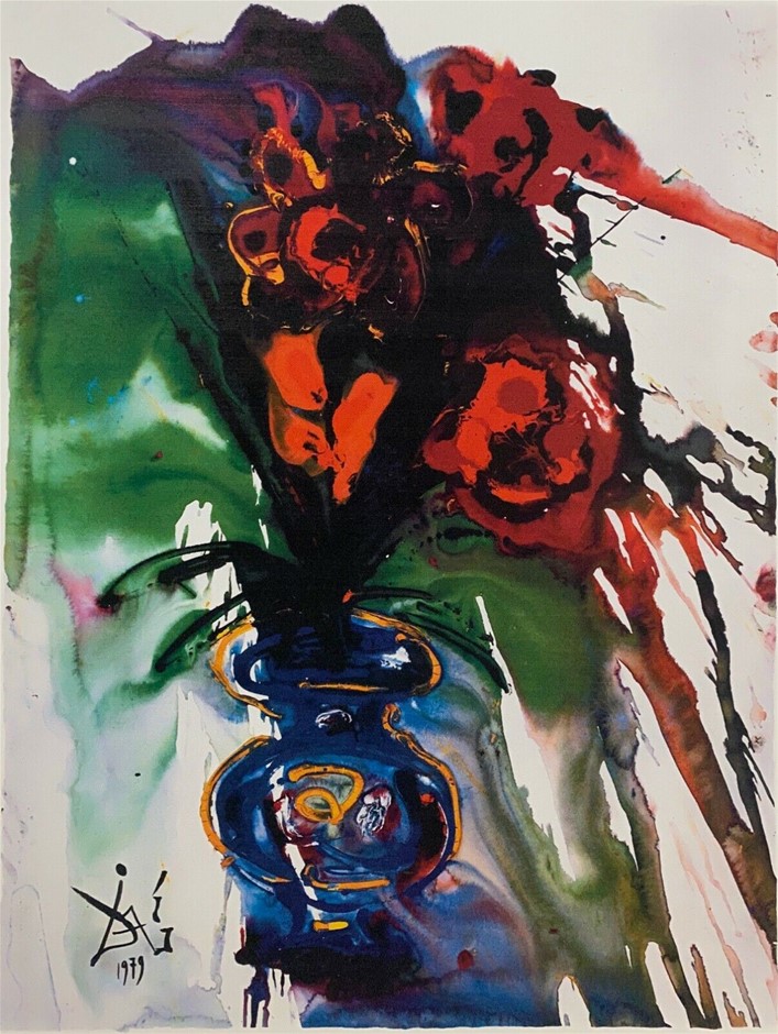 SALVADOR DALI (1904 - 1989) - Gala's Bouquet