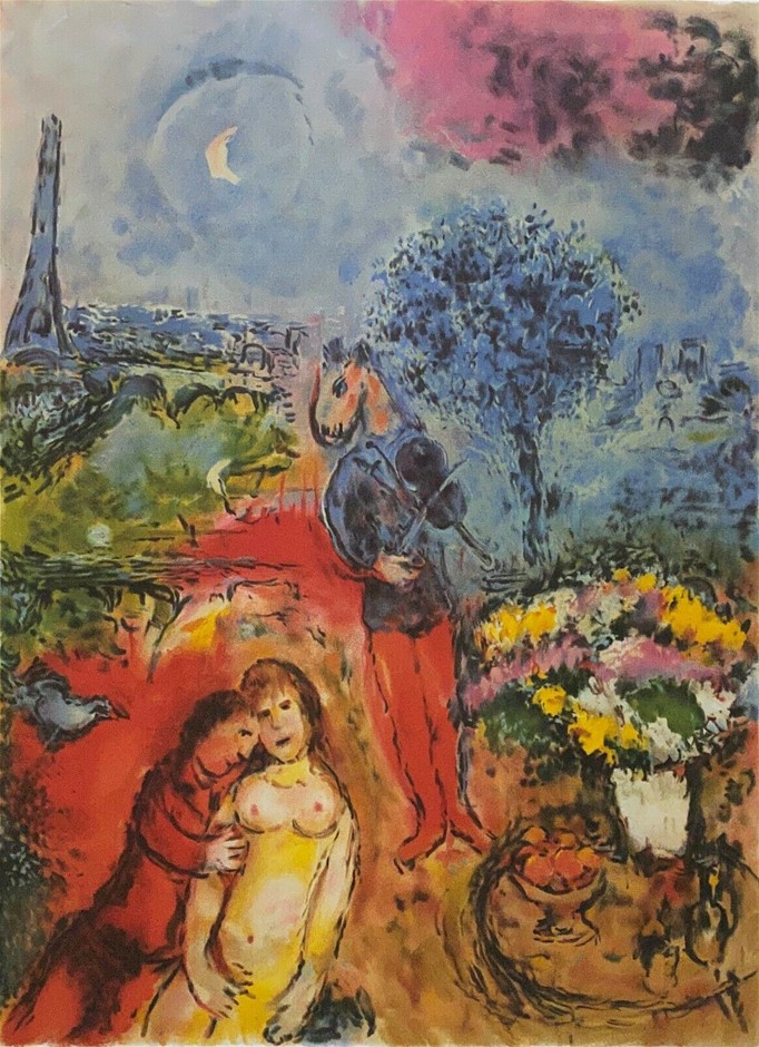 MARC CHAGALL (1887-1985) - Serenade