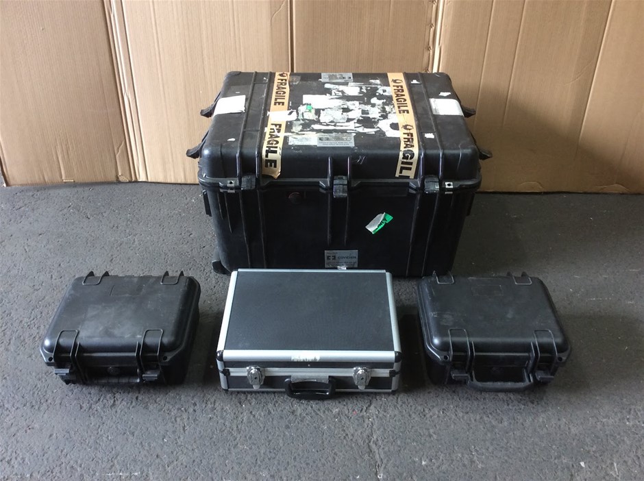 Heavy Duty Protective Equipment Case (Lot of 4)