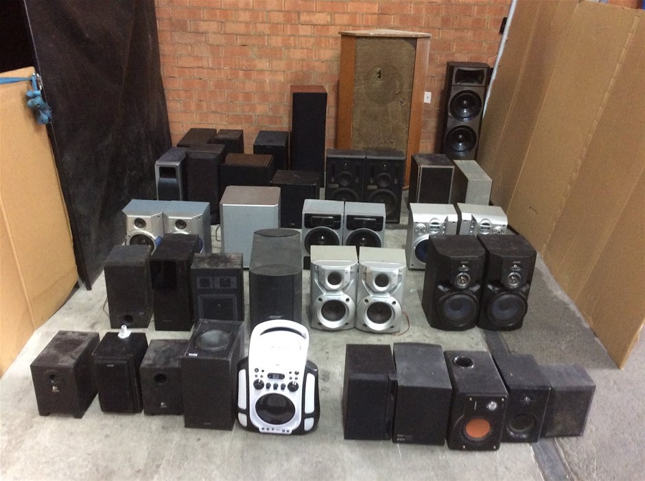 Mixed Bookshelf / Floorstanding Speakers, Subwoofers & Home Audio Speakers
