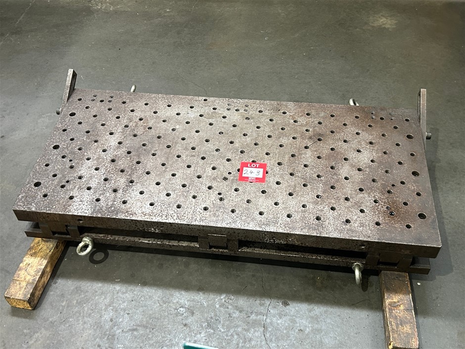 Steel Fabricated Adjustable Angle Plate