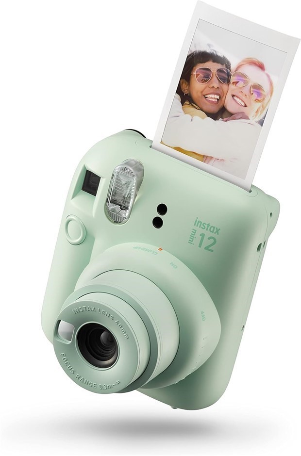 INSTAX Fujifilm Mini12 Instant Camera Mint Green. NB: Instant film NOT incl