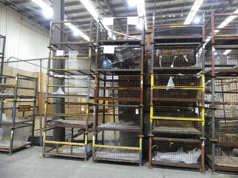 Stackable Steel Stillages (Qty 5)