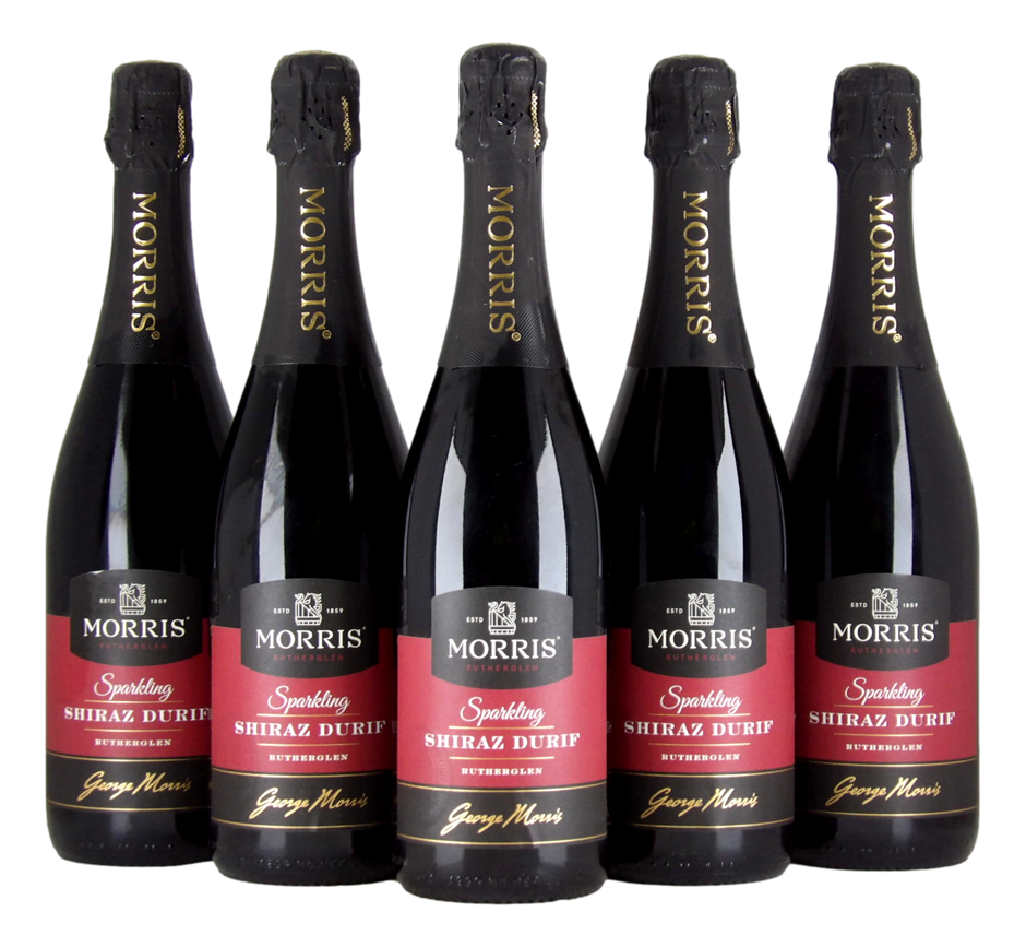 Morris Sparkling Shiraz Durif NV (5x 750mL)