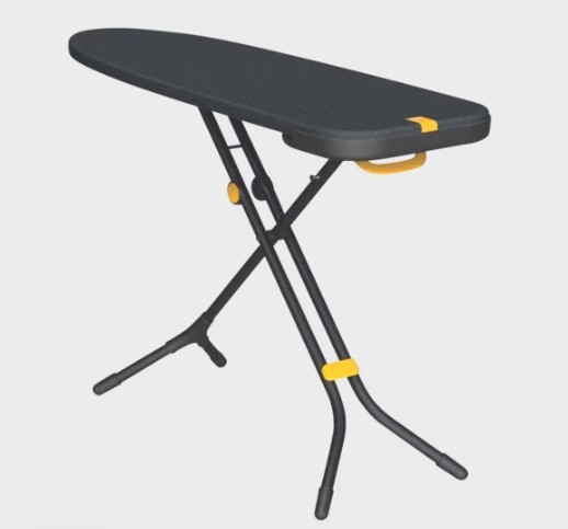 JOSEPH JOSEPH Glide Max Plus Ironing Board, Black. NB: Dusty From Storage &
