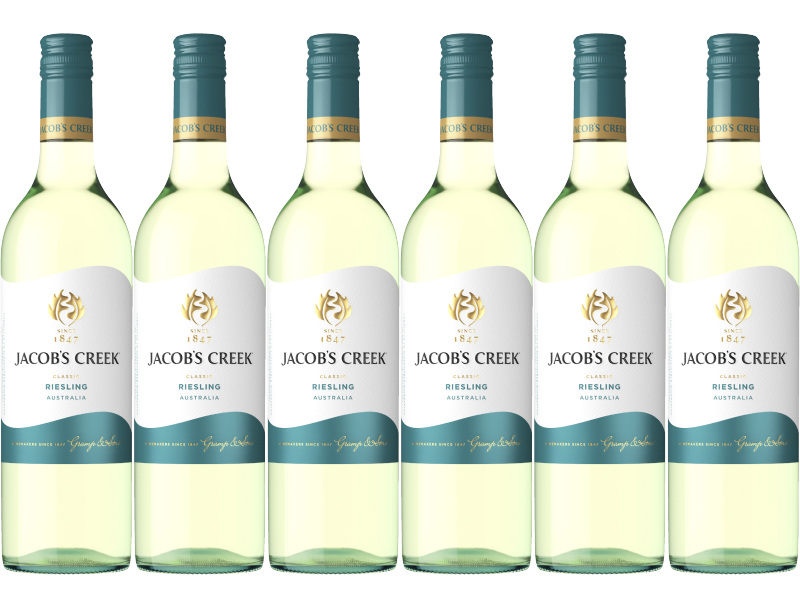 Jacobs Creek Classic Riesling (6x 750mL)