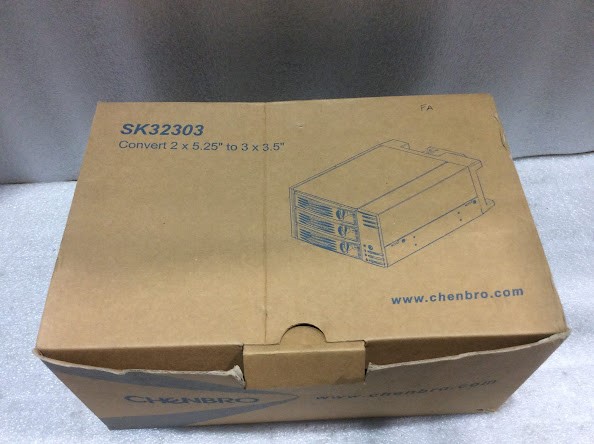 Chenbro SK32303H03 Convert 2x5.25" to 3x3.5" HDD Enclosure - New