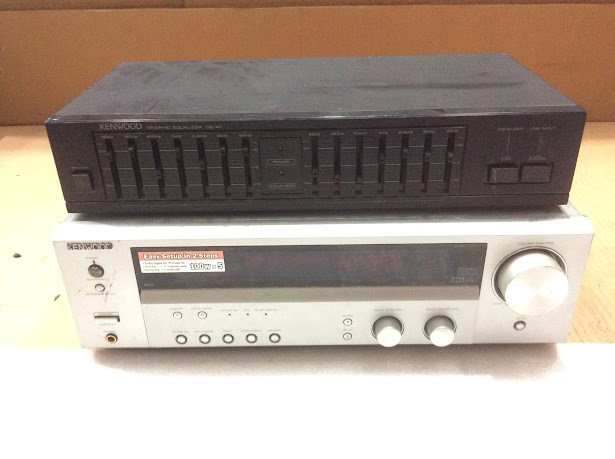 Kenwood KRF-V5100D Audio-Video Control Center&Kenwood GE-47 Graphic Equaliz