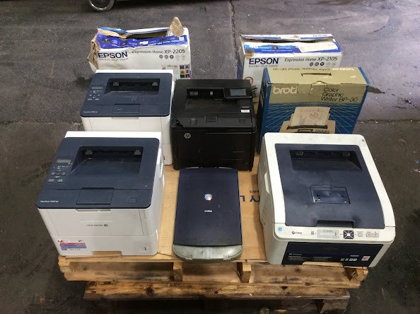 Brother BP-30 Typewriter&Epson XP-2205/XP-2105&HP LaserJet Pro 400 M401dn
