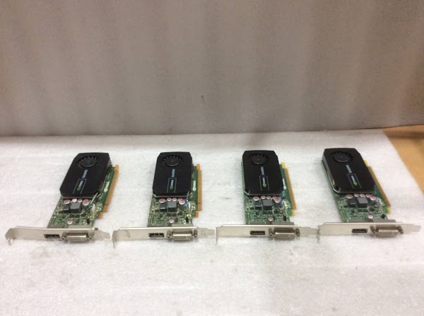 Dell NVIDIA QUADRO 600 05YGHK/04J2NX Video Graphics Card (Lot of 4)