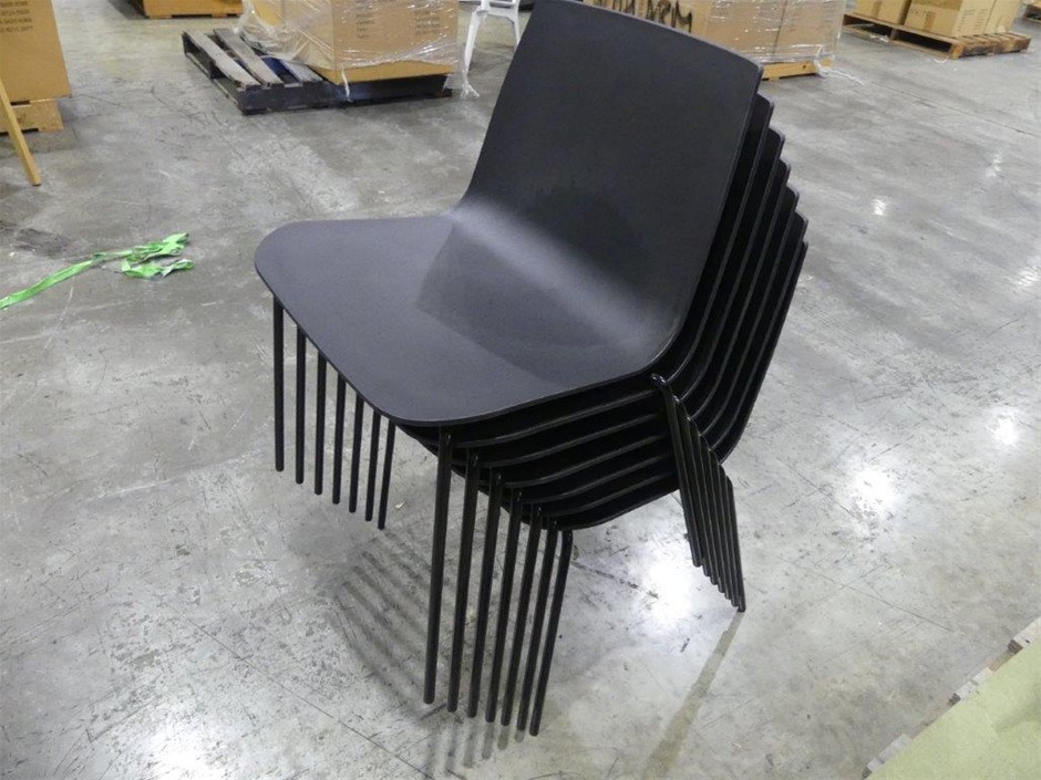 Shiavello Mr Chair Stackable Chairs (Unused) Qty 7