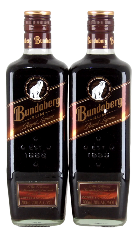 Bundaberg Rum Royal Coffee & Chocolate Liqueur (2x 700mL) Qld