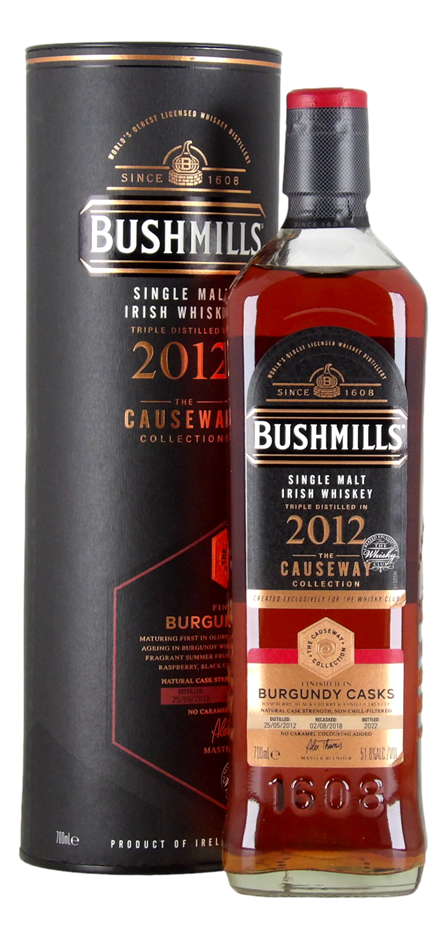 Bushmills Causeway Collection Single Malt Irish Whiskey 2012 (1x 700mL)