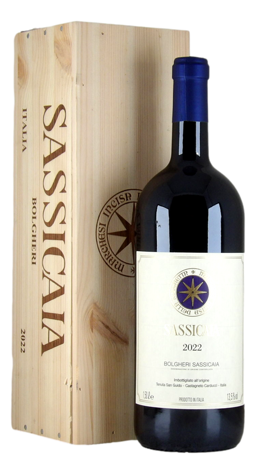 Tenuta San Guido Sassicaia Bolgheri 2022 (1x 1.5L) Italy