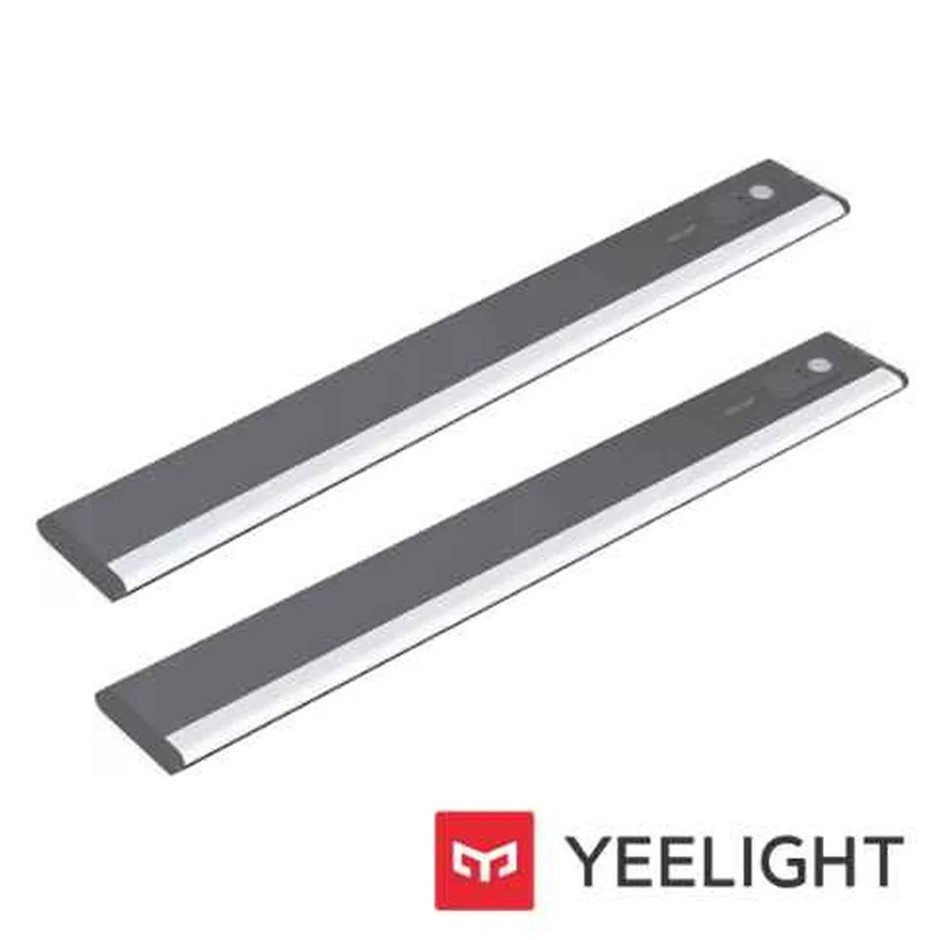 YEELIGHT Ultra Thin Induction Cabinet Light 2 Pack. NB: slightly damaged pa
