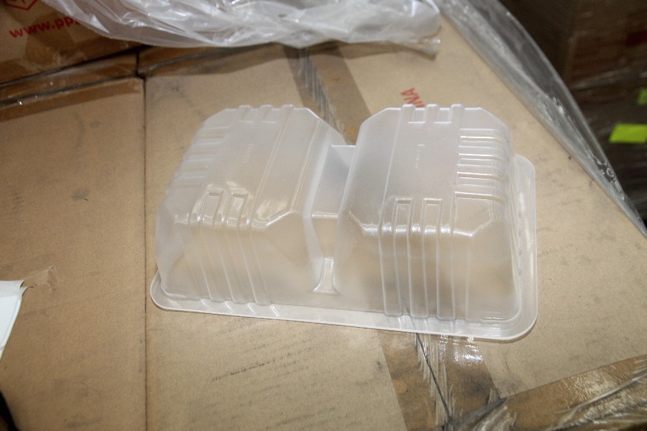 Eco Food-Pac Map Tray Clear Trays Unused in Box