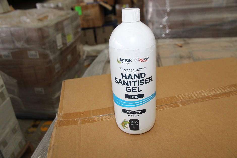 <p>Bostik 1 Ltrs Hand Sanitiser Gel</p>