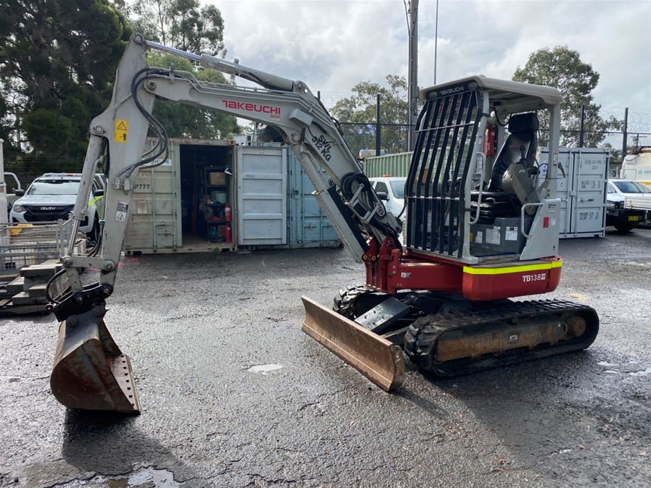 Takeuchi TB138FR Excavator