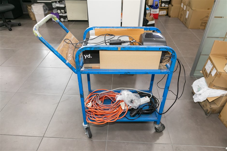 Mobile Bin Utility Trolley