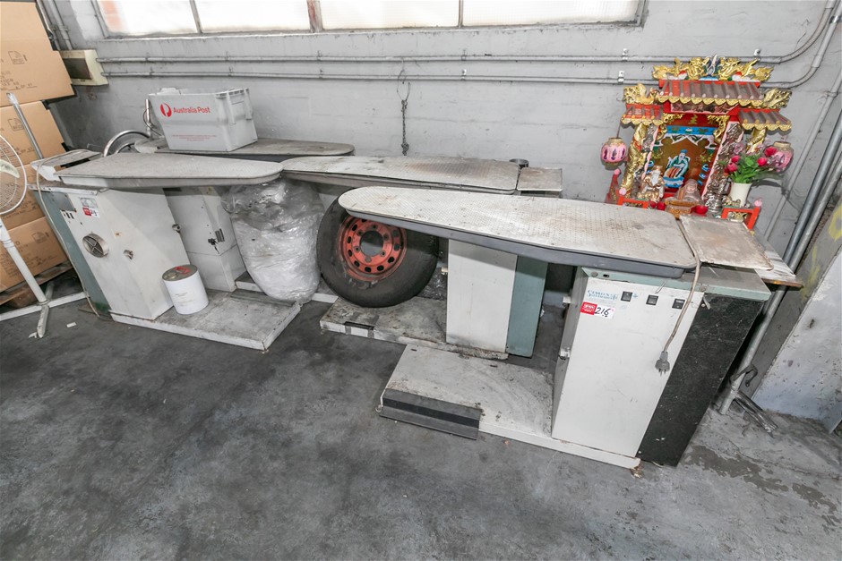 Industrial Garment Finishing Station