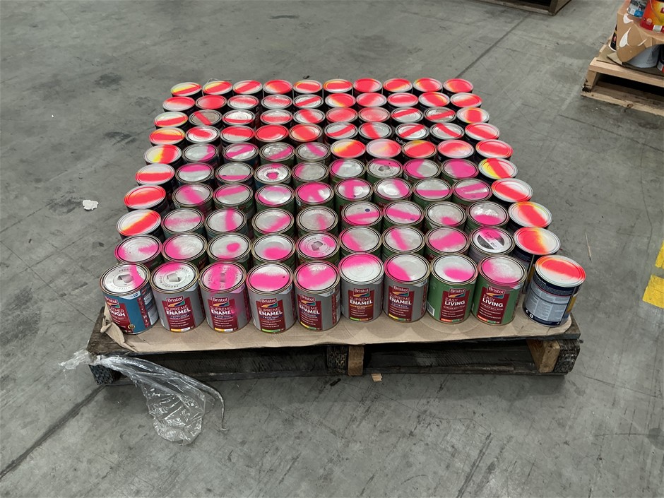 Assorted 1Lt Tins of Paint