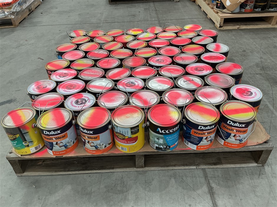 Assorted 2Lt Tins of Paints