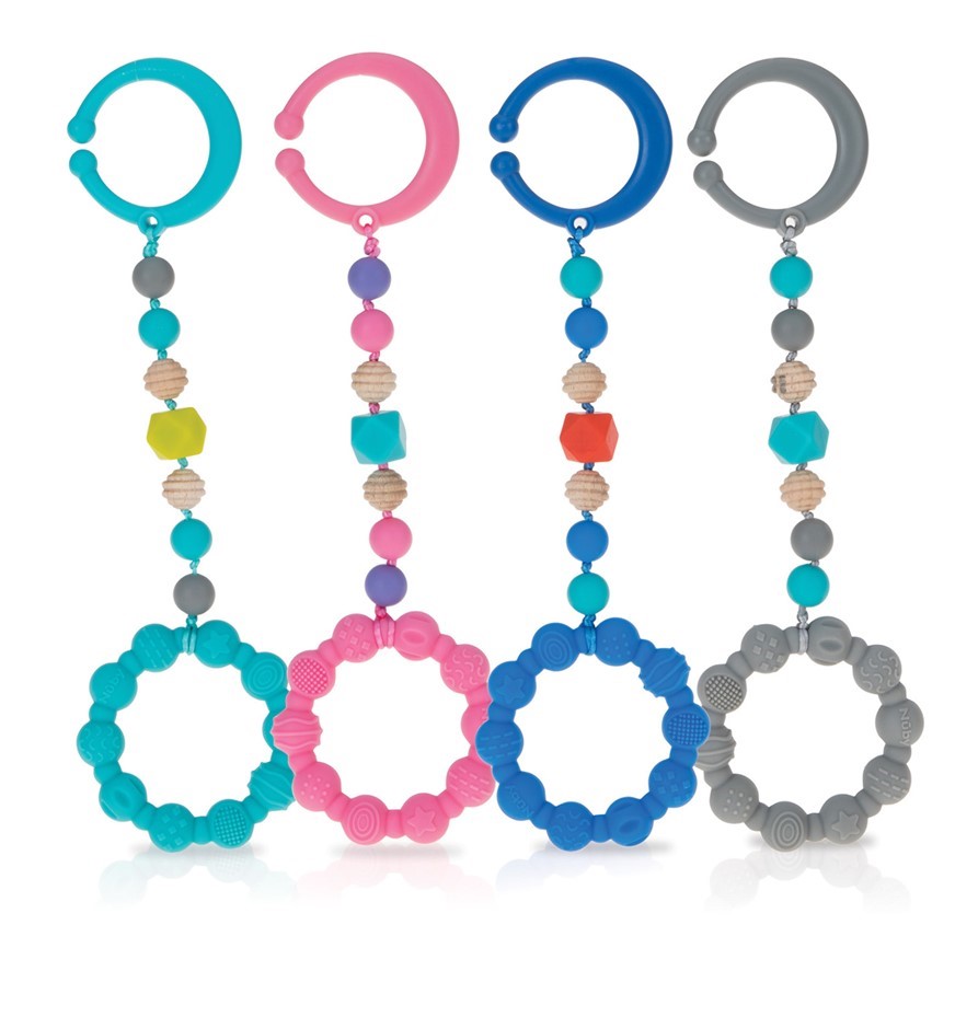 48 x Nuby Tag Along Teether. RRP: $815. Buyers Note - Discount Freight Rat