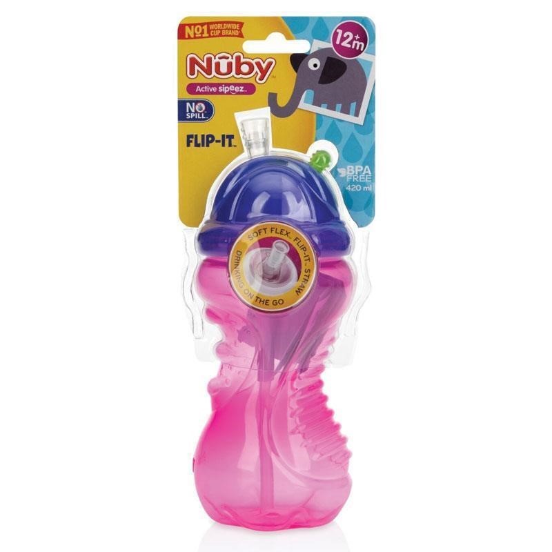 72 x Nuby 1PK 420ml Flip It Cup. RRP: $935. Buyers Note - Discount Freight