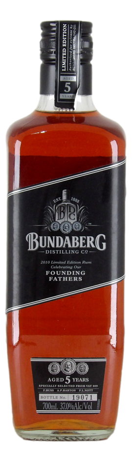 Bundaberg Founding Fathers 2010 Limited Edition 5 Year Old Rum (1x 700mL)